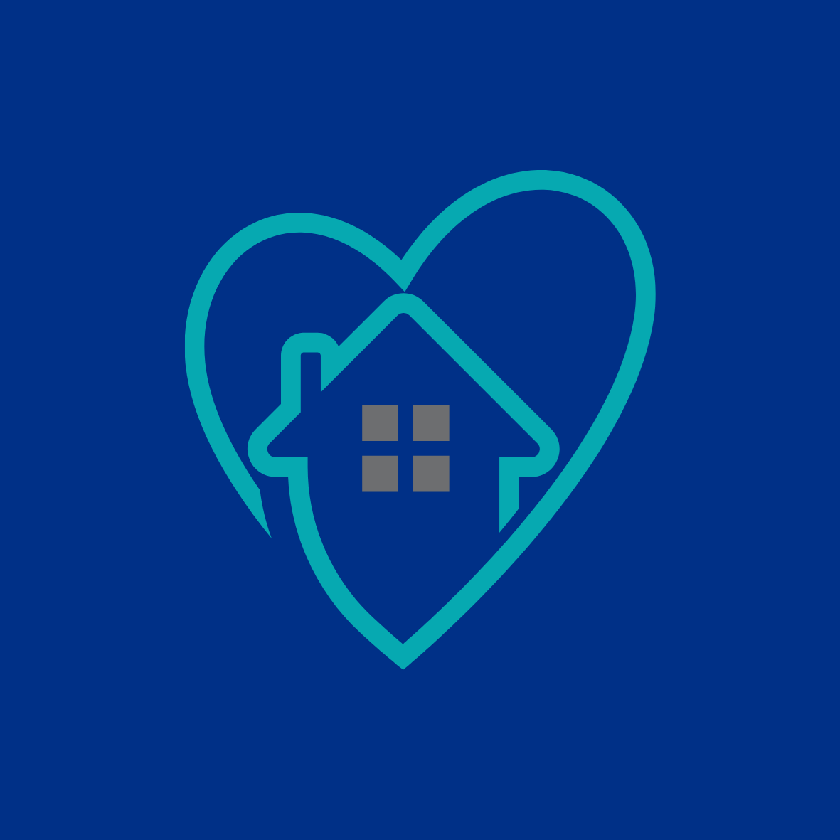 Heart and Home Icon to Depict Hare Home Assessment Team