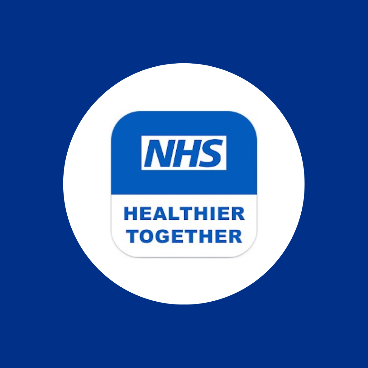 Image of NHS Healthier Together App Icon