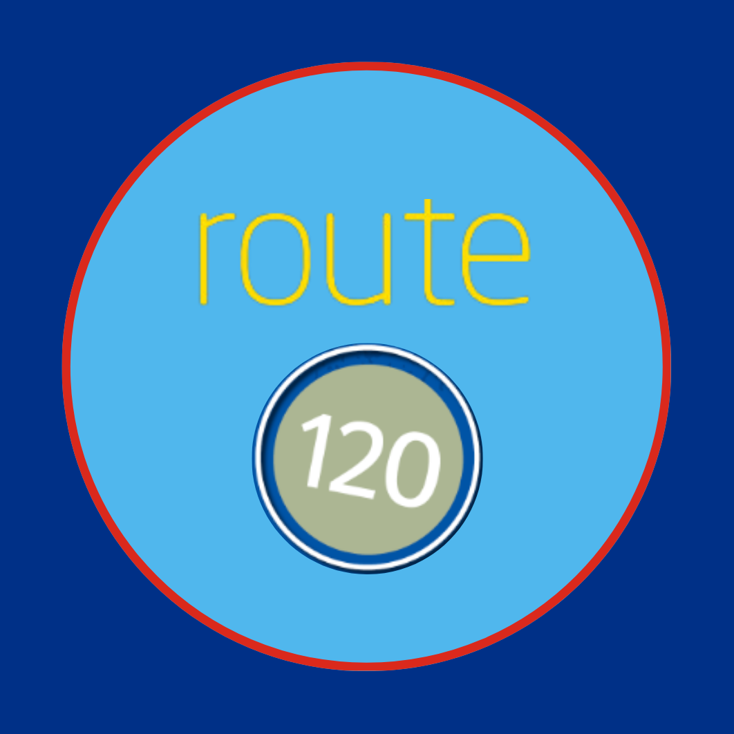 Route 120 Bus Icon