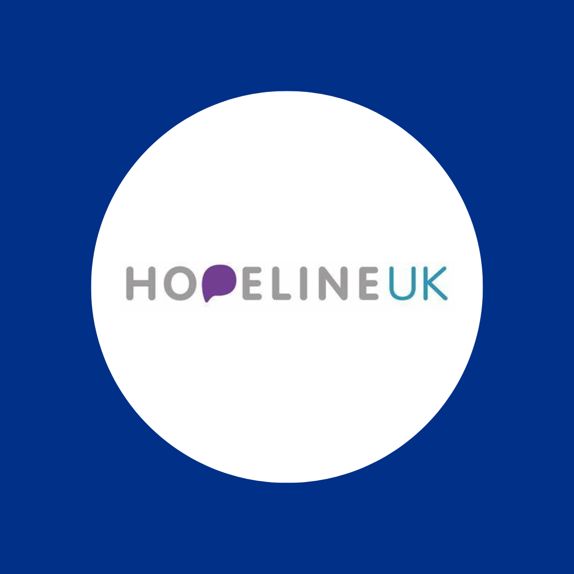 Hopeline UK Logo