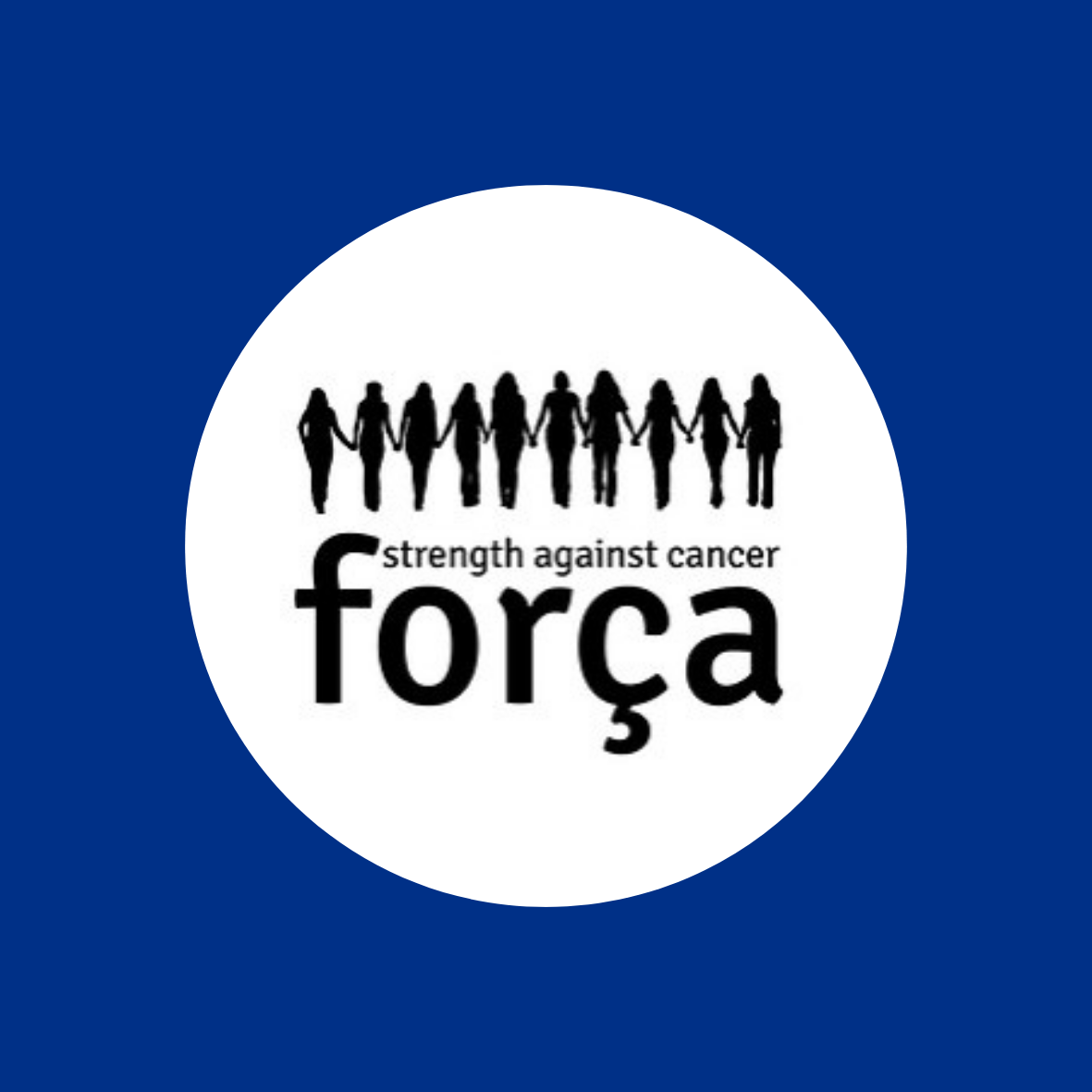 Logo for 'Forca' Strength against Cancer