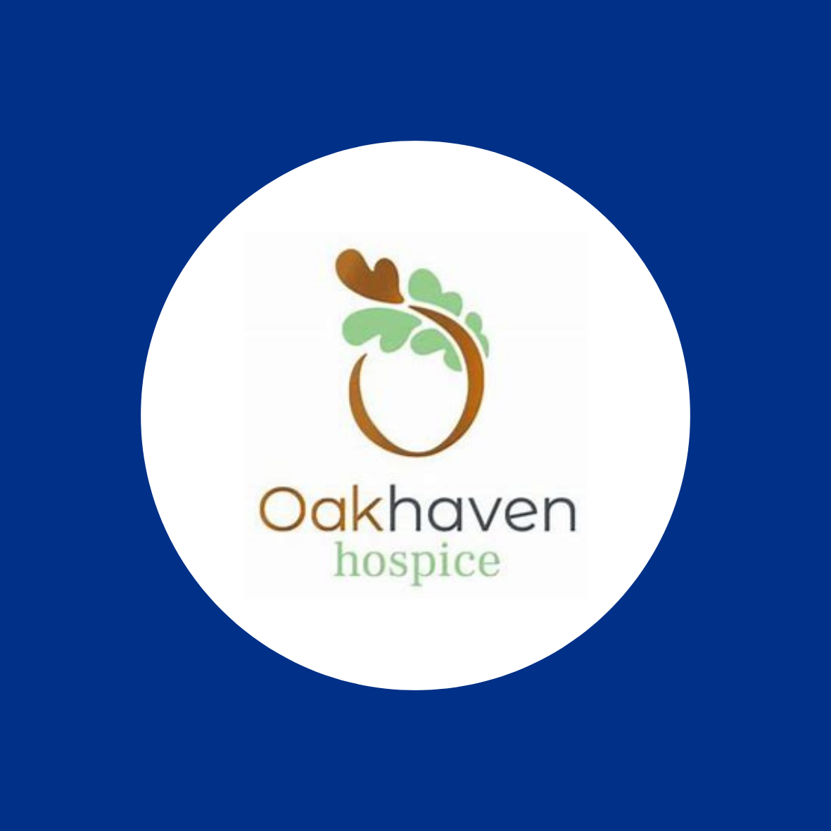 Logo for 'Oakhaven Hospice'